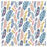 Feathers Coasters - set of 4