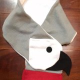 African Grey Scarf