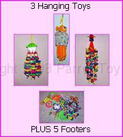 dh_toys_crop.jpg - 3 Hanging Toys PLUS 5 Footers, Size Appropriate