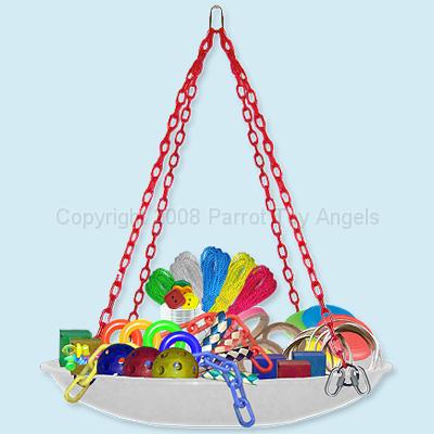 second1_2_large.jpg - Toy Making Supplies in a hanging perch